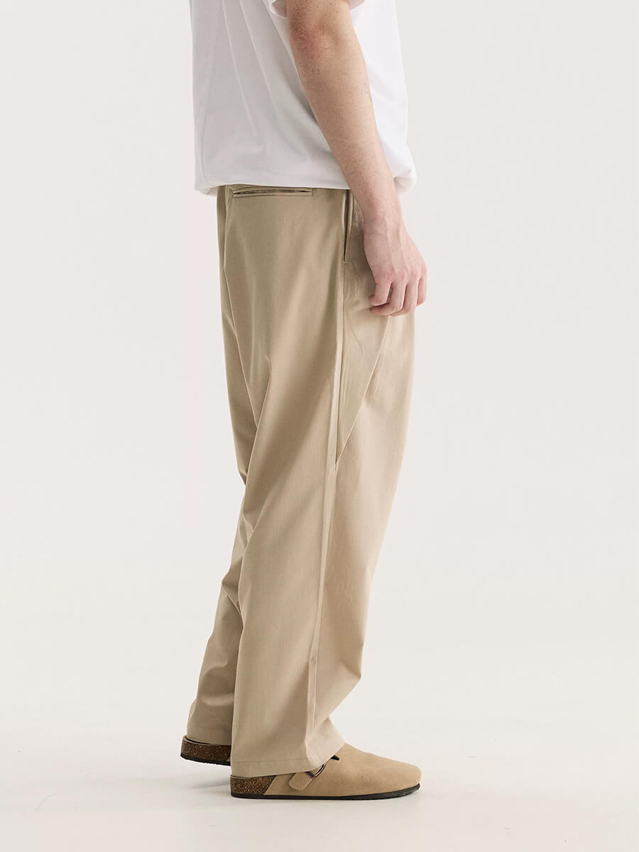 Pleated Straight-Leg Pants - Image 3